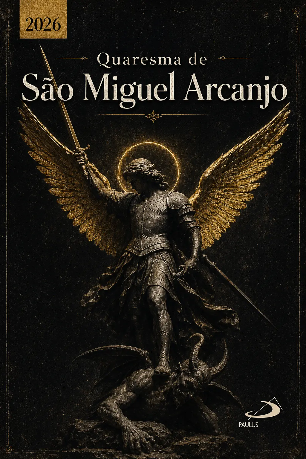 Capa frontal do livro Quaresma de São Miguel Arcanjo 2026